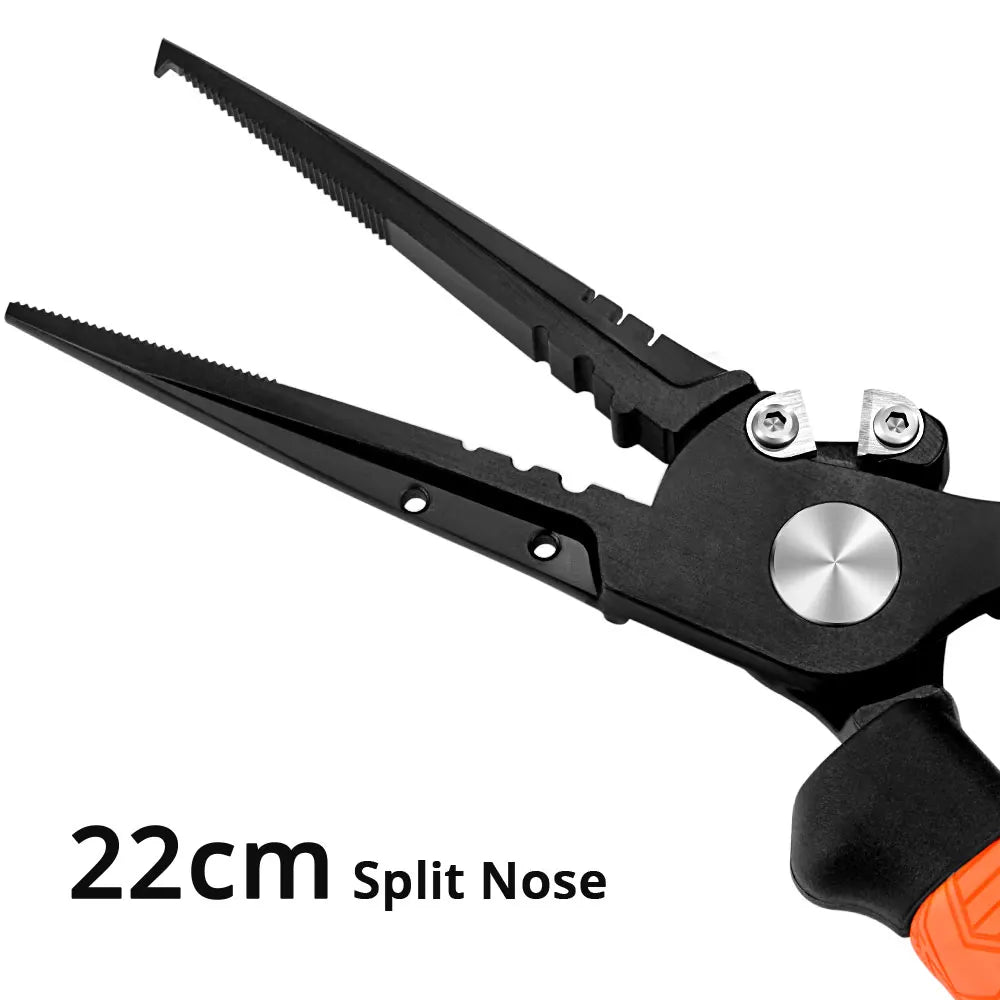 KastKing Speed Demon Pro Fishing Pliers 420 Stainless Steel Fishing Tools Saltwater Fishing Gear Tungsten Carbide Cutters