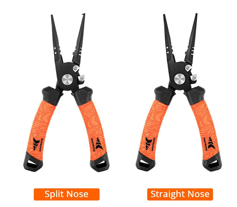 KastKing Speed Demon Pro Fishing Pliers 420 Stainless Steel Fishing Tools Saltwater Fishing Gear Tungsten Carbide Cutters
