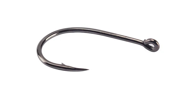 Fishing Hooks Mustad Strength Stream Seapole High Carbon Steel Barbed Hook with Ring Pesca Fishhooks HOT