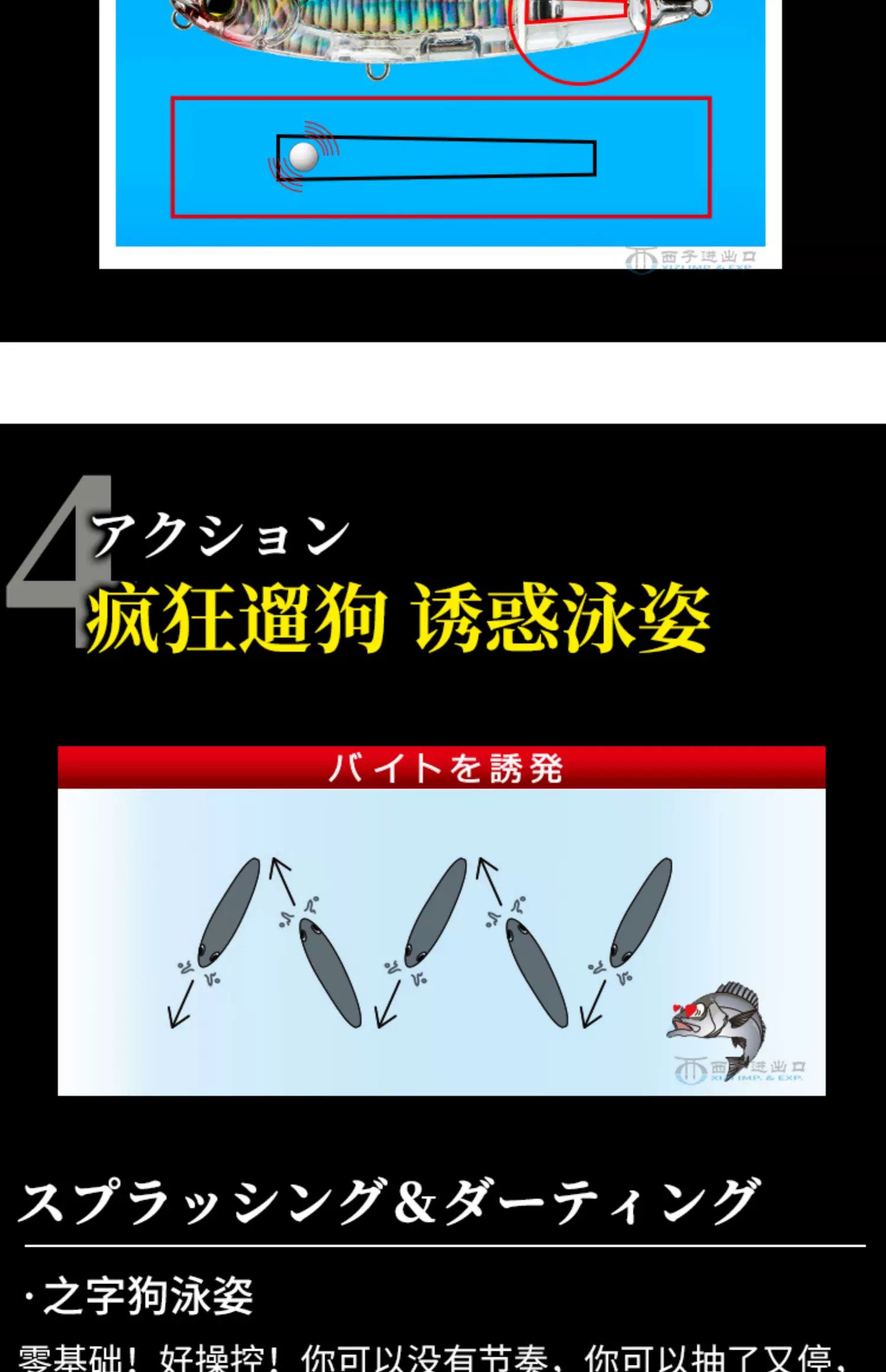 Japan YO-ZURI Long-range Floating Pencil R1350 R1369 Zigzag Dog Walking Bait Cocked Mouth Bass