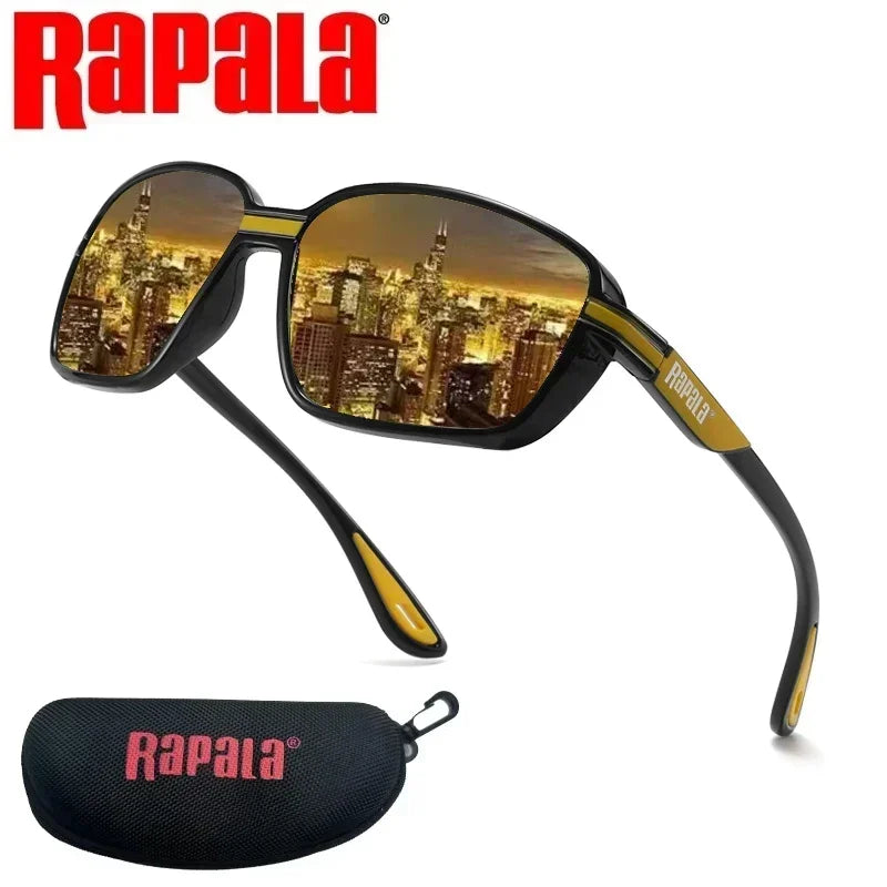 2026original Rapala Polarized Fishing Sunglasses Men's Driving Shades Male Sun Glasses Hiking Classic UV400 Eyewear Hot Style
