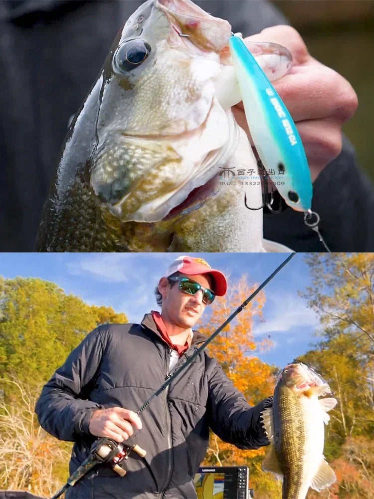 Japan YO-ZURI Pencil Sea Fishing 3D Prism R1447 Submerged Pencil Luya Lure Perch Bait Stubborn
