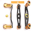 ROLLFISH Fishing Reel Handle Rocker Arm Carbon Fiber Light Weight 19-29g Ergonomic Design Multicolor Fishing Tools Accessories