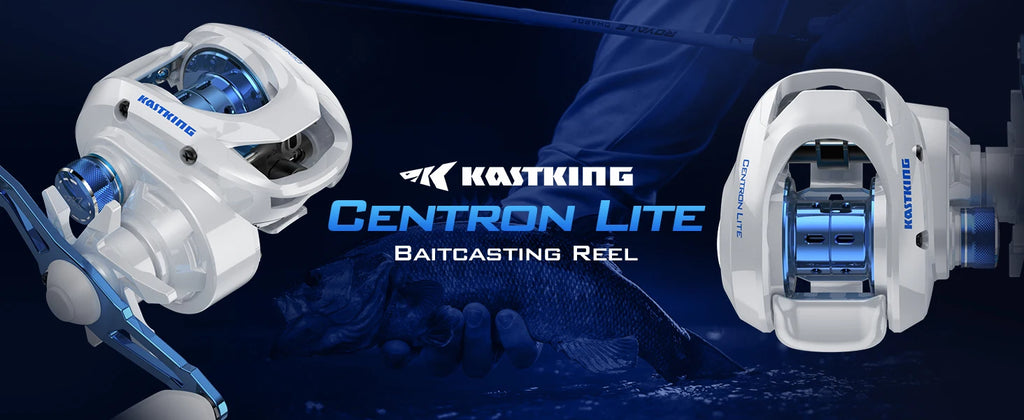 KastKing Centron Lite Baitcasting Reel Glass Fiber Infused Nylon Frame  7KG Max Drag 7.1:1 High-Speed Gear Ratio Fishing Reel