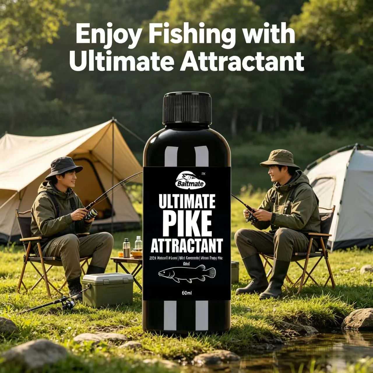 60ml/120ml Fish Hormone Food Bait, Sea Fishing Attractant Spray, Fishing Lure, Obstacle-free Big Fish Actively Strikes the Hook