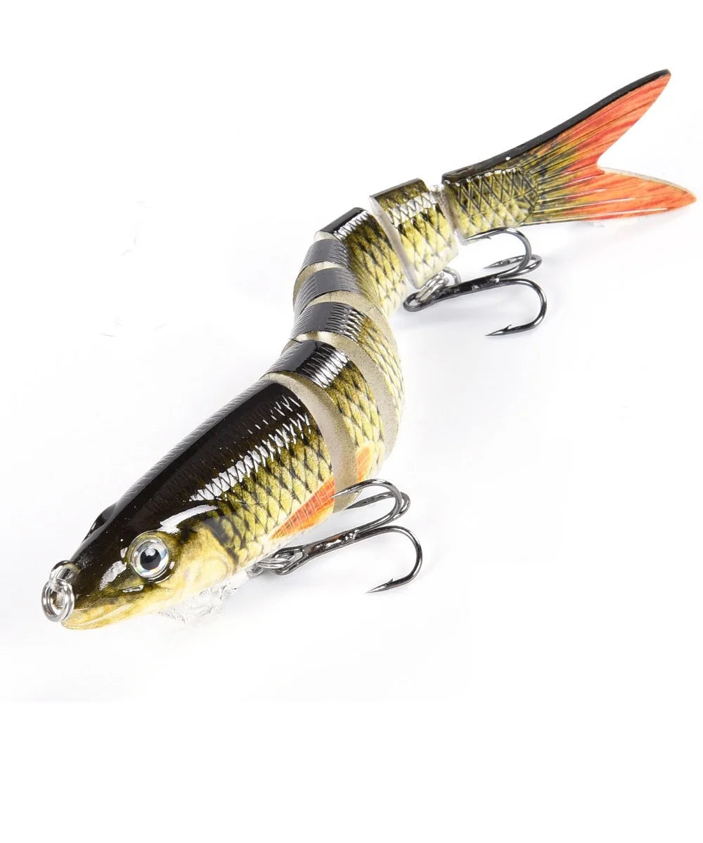 Fishing Lures Multi Jointed Swimbait Crank Bait Slow Sinking Bionic Artificial Bait Freshwater Saltwater Trout Bass Fishing