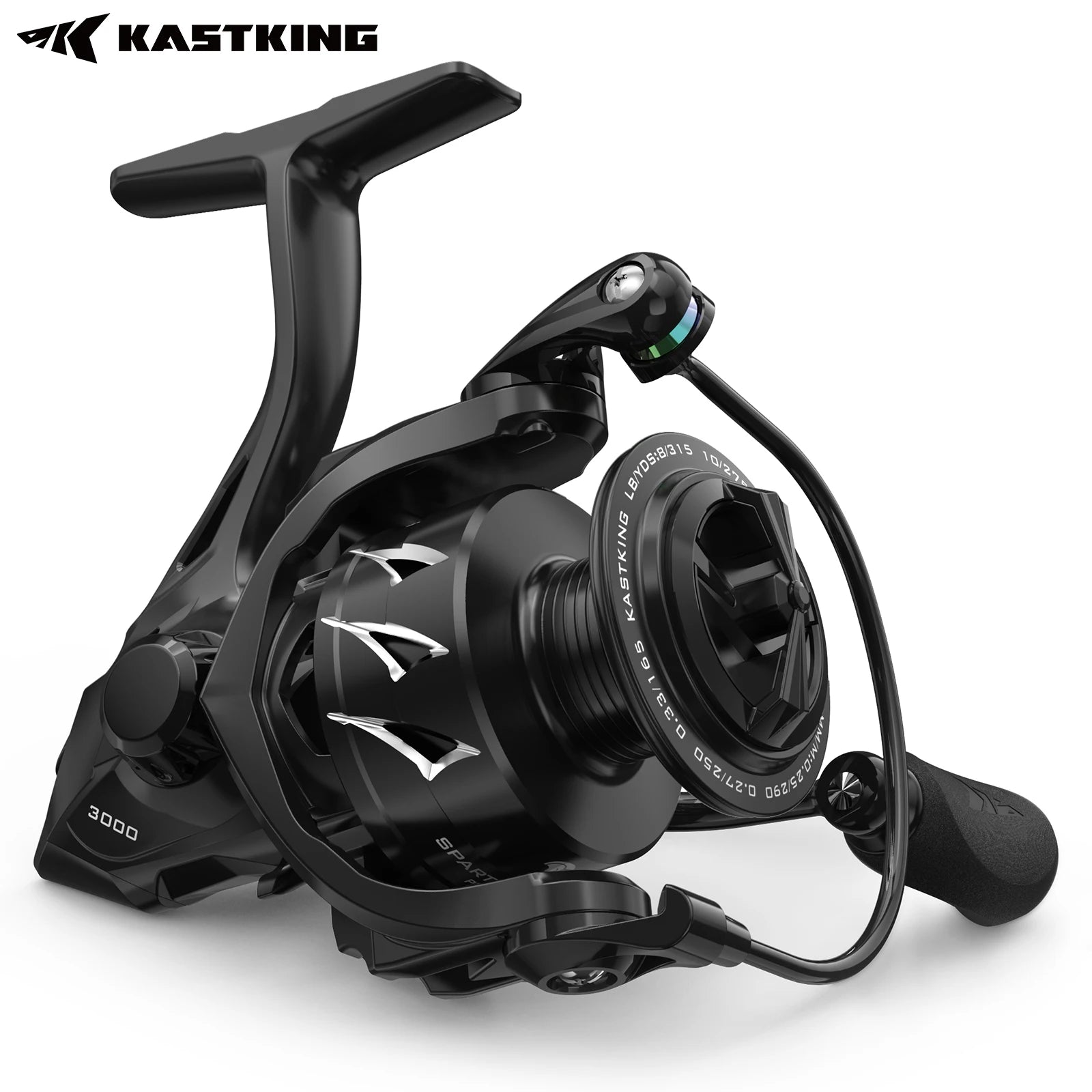 KastKing Spartacus II Plus Spinning Reel IPX5 Waterproof 10KG Max Drag Freshwater/Saltwater Fishing Reel 7+1 Stainless Bearings