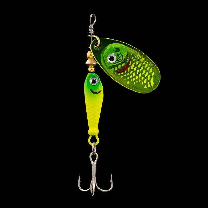 Fishing Spinner Lure Metal Rotating Blade Artificial Bait Hard Lure for Bass Trout Pike Freshwater Predator Fishing Casting Lure