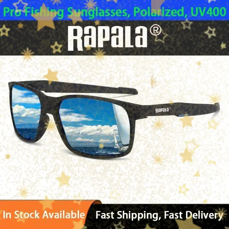 Rapala Fashional Polarized Sunglasses Outdoor Mountaineering Anti-ultraviolet Polarized Sunglasses Riding Fishing Sunglasses