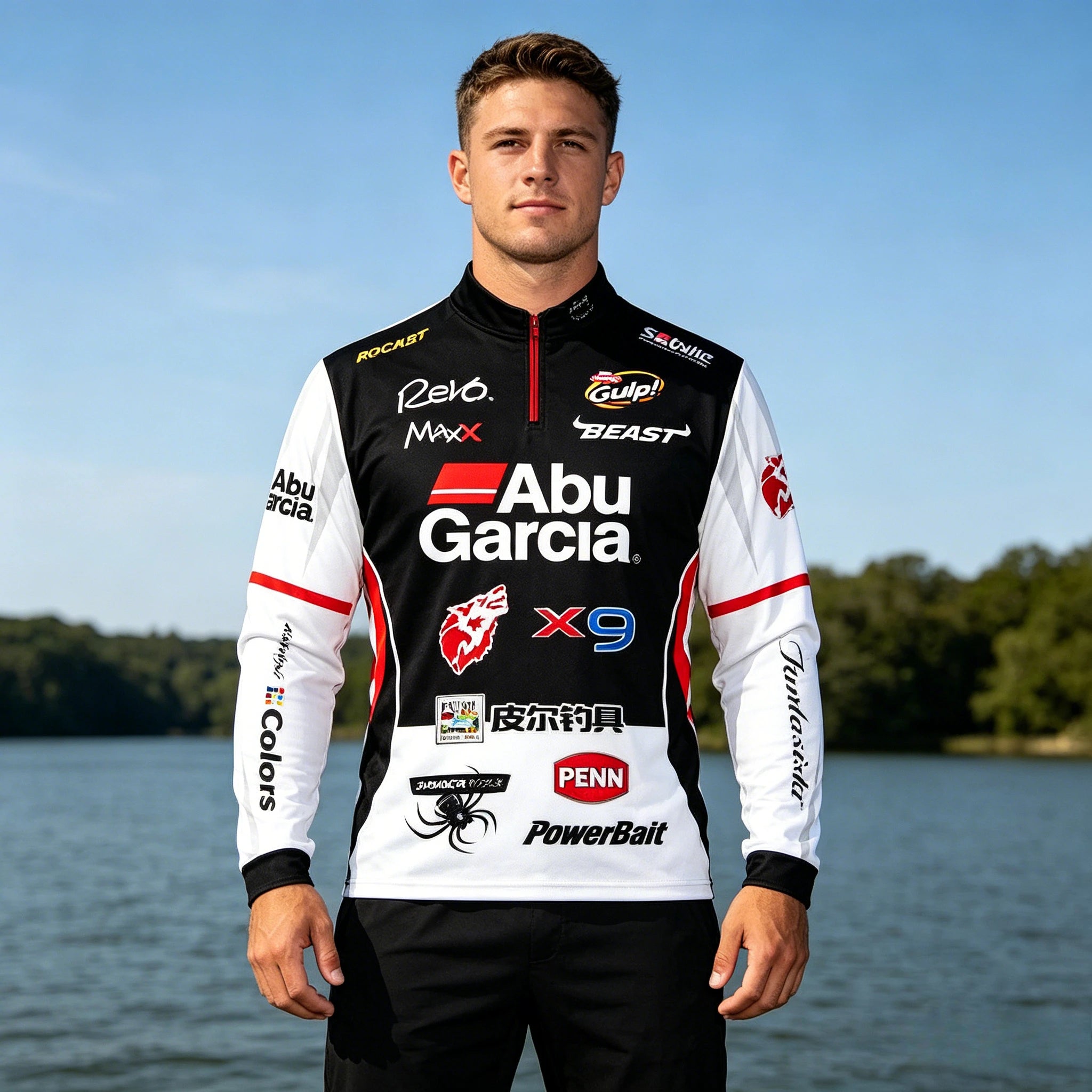 Fishing Shirt For Abu Garcia Quick Dry UV Protection Men Long Sleeve Outdoor Sport Jersey Breathable Anti-sweat Camisa Pesca