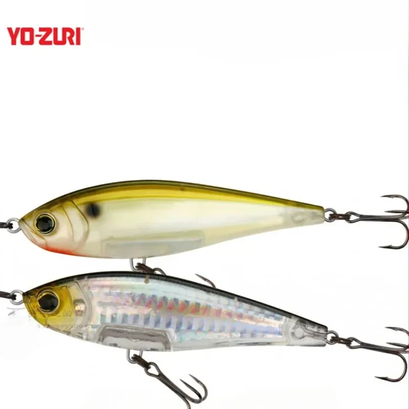 Japan YO-ZURI Pencil Sea Fishing 3D Prism R1447 Submerged Pencil Luya Lure Perch Bait Stubborn
