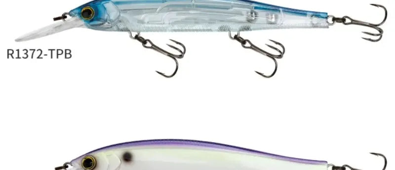 Japan YO-ZURI 3DB Prism R1355 Floating Minnow Cocked Bass Lure Iron Plate Hard Bait
