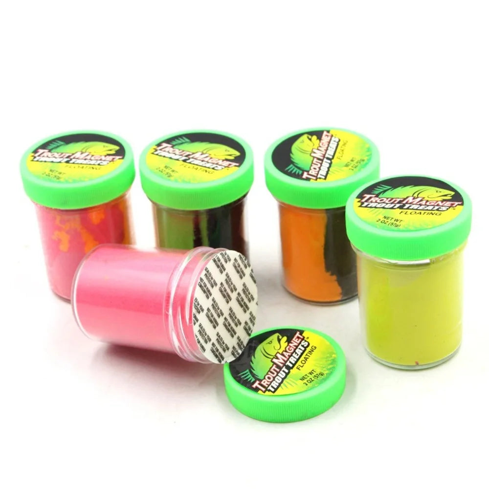 Trout Bait Dough Irresistible Scent and Flavor Carp Fishing Baits Soft Fish Lures Floating Shapes Lure for Fishing Dough Bait