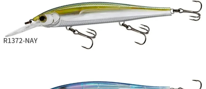 Japan YO-ZURI 3DB Prism R1355 Floating Minnow Cocked Bass Lure Iron Plate Hard Bait