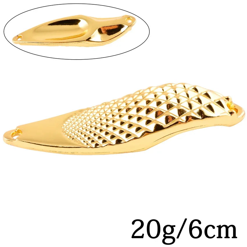 1pcs Metal Lure 3g/5g/7g/10g/15g/20g Fishing Lures Wobbler Spinner Bait Spoon Artificial Bass Hard Sequin Paillette Metal Lures