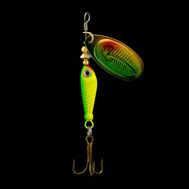 Fishing Spinner Lure Metal Rotating Blade Artificial Bait Hard Lure for Bass Trout Pike Freshwater Predator Fishing Casting Lure