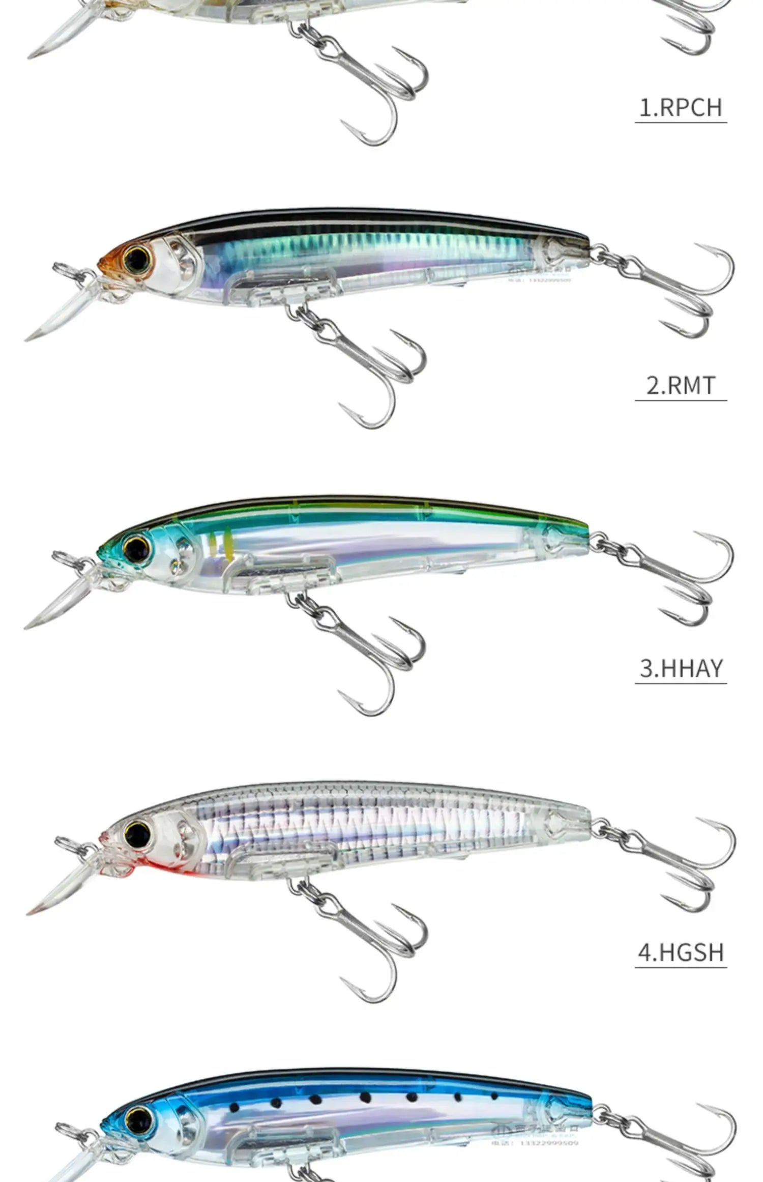 Japan YO-ZURI Minnow 3D Prism Refraction R1409 Bass Cocked Mouth Shallow Water Lure Hard Bait Lure