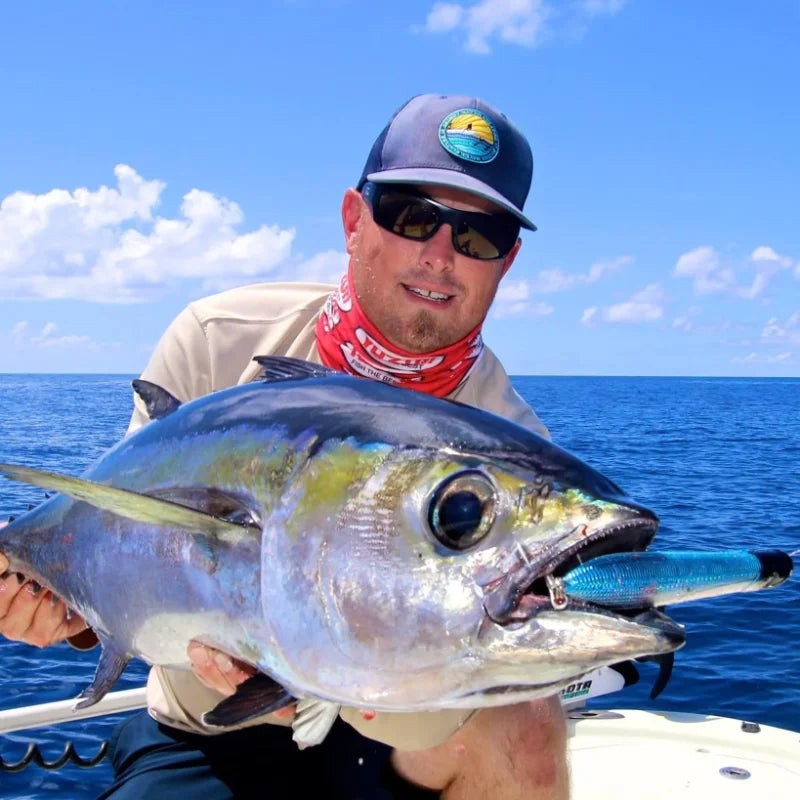 R1207 8.5g 17g YO-ZURI 3D Prism Freshwater Slow Sinking Luya Bait Perch Flipped Mouth Lure