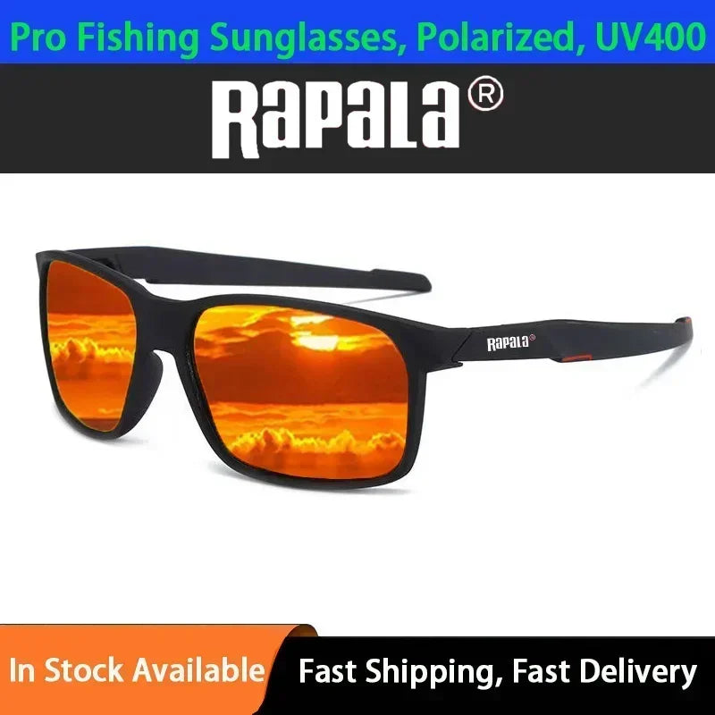 Rapala Fashional Polarized Sunglasses Outdoor Mountaineering Anti-ultraviolet Polarized Sunglasses Riding Fishing Sunglasses