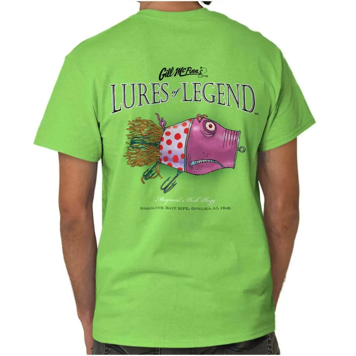 Fashion Fishing All Kinds Fish & All Kinds Lure Printed Angler Gift T-Shirt. Summer Cotton Short Sleeve O-Neck Men's T Shirt New