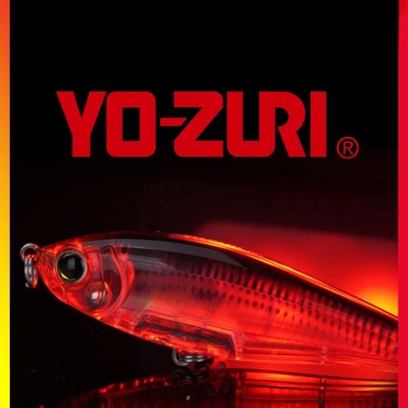 R1207 8.5g 17g YO-ZURI 3D Prism Freshwater Slow Sinking Luya Bait Perch Flipped Mouth Lure