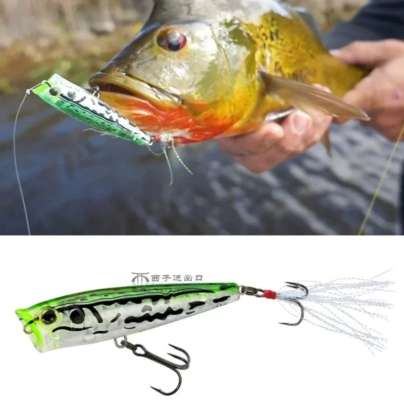 Japan YO-ZURI Surface Wave Climbing 3D Prism R1435 Luya Bass Cocked Mouth Pencil Sea Lure Bait