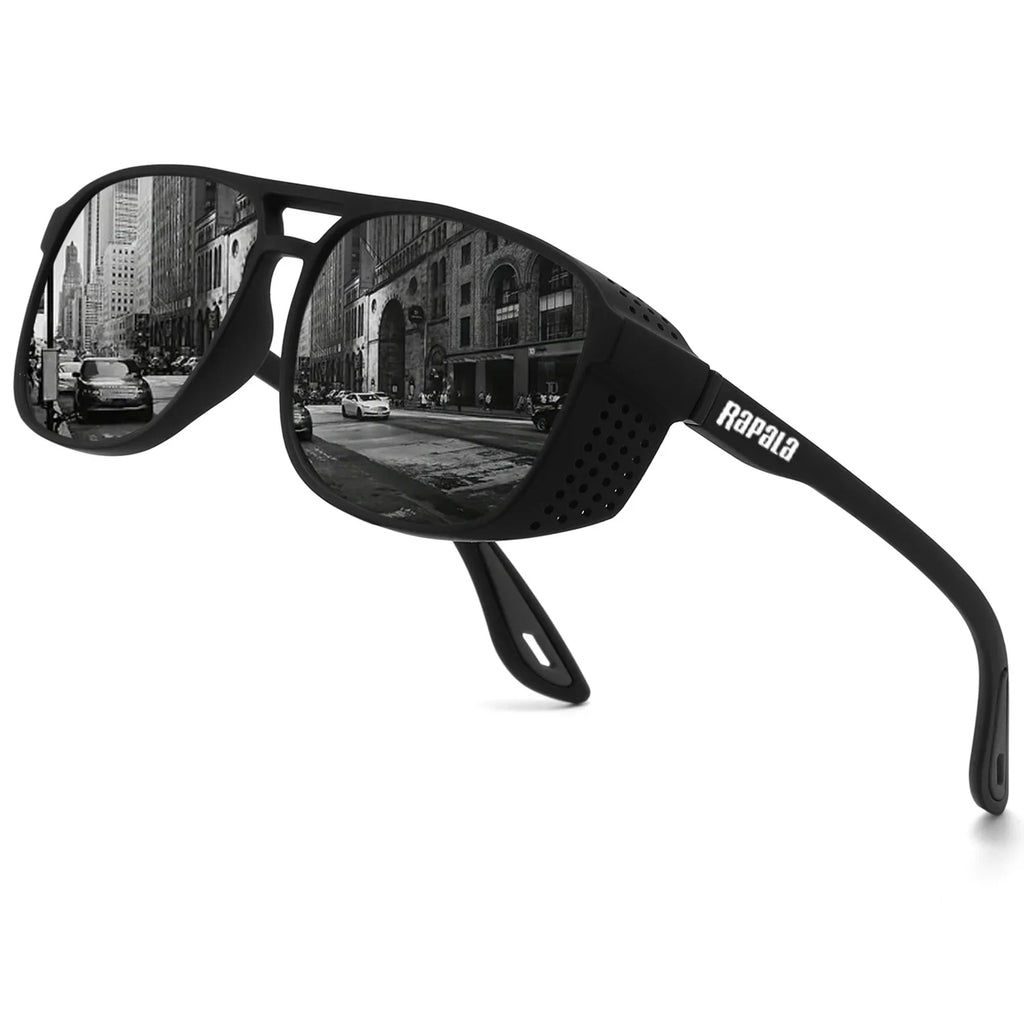 Rapala Professional Sports Sunglasses - Polarized Windproof UV400 for Cycling Running Outdoor Enthusiasts UV400