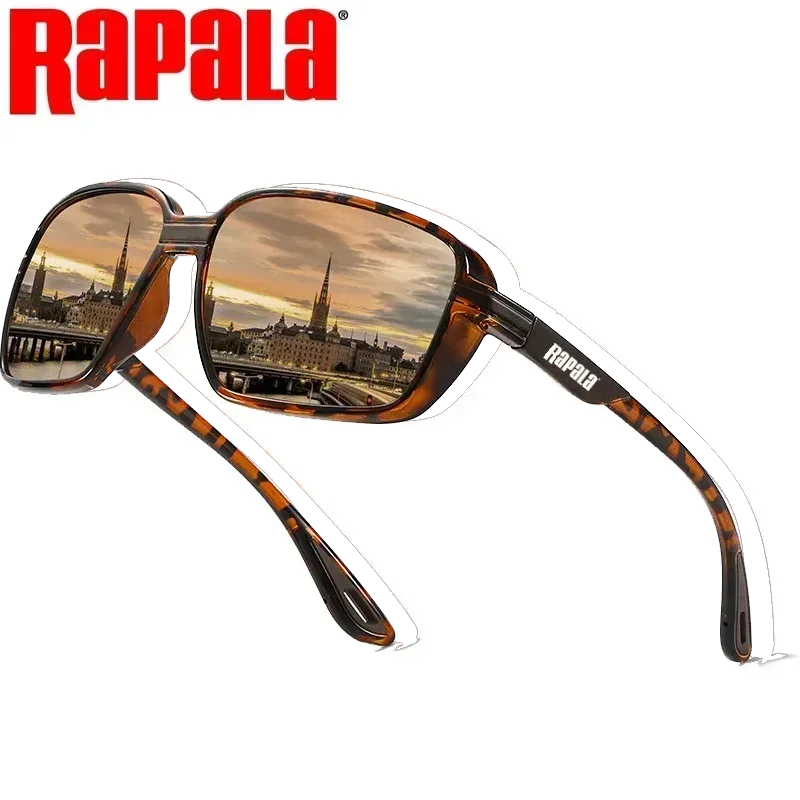 2026original Rapala Polarized Fishing Sunglasses Men's Driving Shades Male Sun Glasses Hiking Classic UV400 Eyewear Hot Style