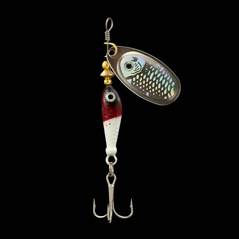 Fishing Spinner Lure Metal Rotating Blade Artificial Bait Hard Lure for Bass Trout Pike Freshwater Predator Fishing Casting Lure