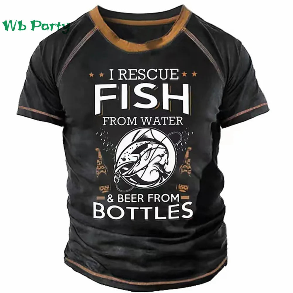 Fishing Shirt Summer Fishing T shirt Mens Clothing Men T-shirt Short Sleeve Tee Male T-shirt Men's Oversize T-shirt Clothes Tops
