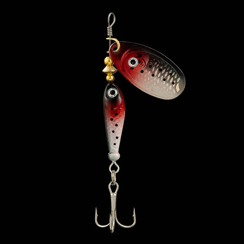 Fishing Spinner Lure Metal Rotating Blade Artificial Bait Hard Lure for Bass Trout Pike Freshwater Predator Fishing Casting Lure
