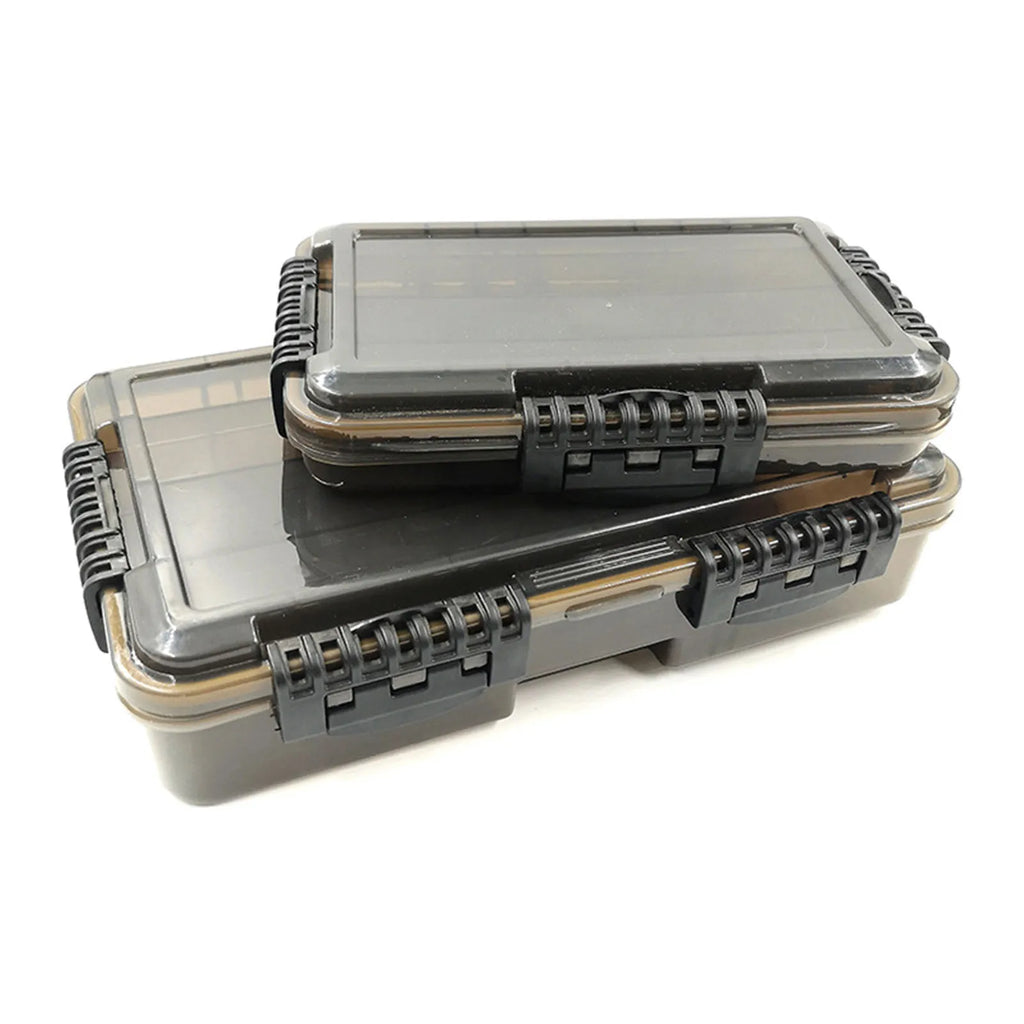 Waterproof Fishing Tackle Box Organizer Removable Dividers Transparent Storage Case For Lures Baits Hooks Anglers Large Capacity