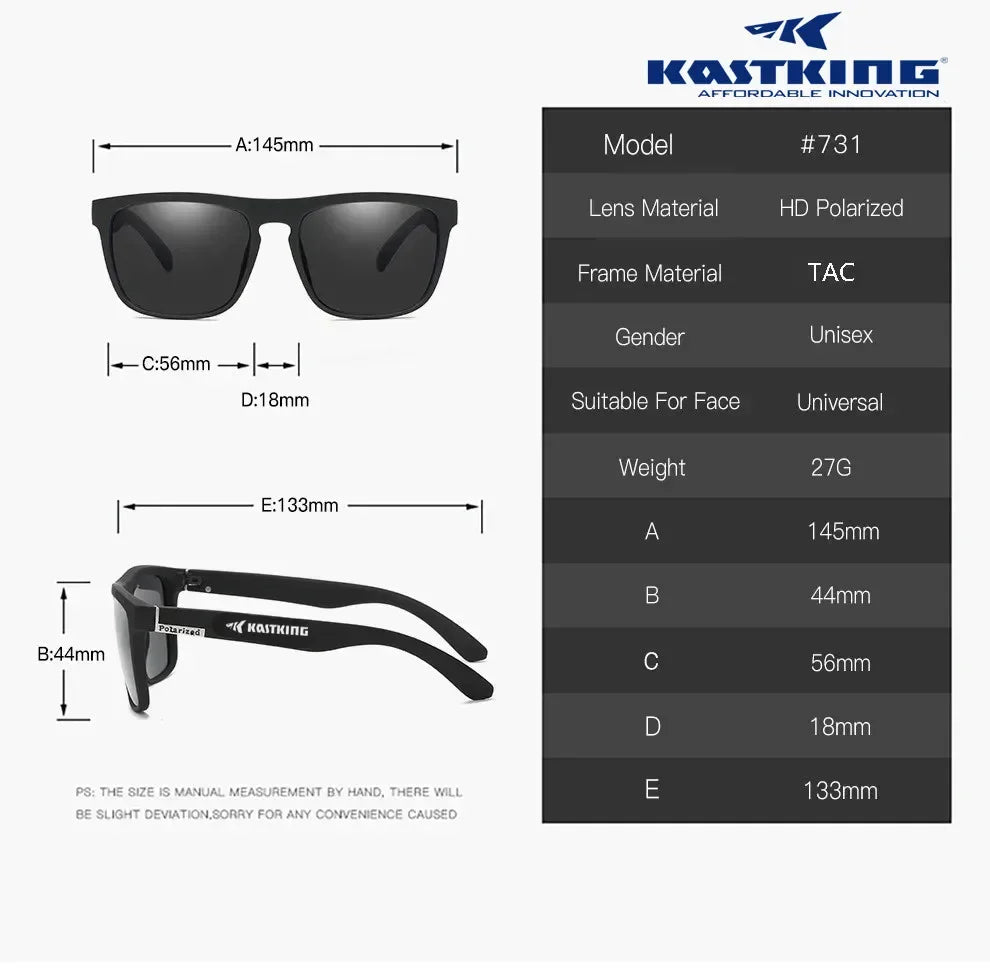 KASTKING polarized sunglasses UV400 for men and women outdoor hunting, fishing, driving bicycles, sunglasses optional box