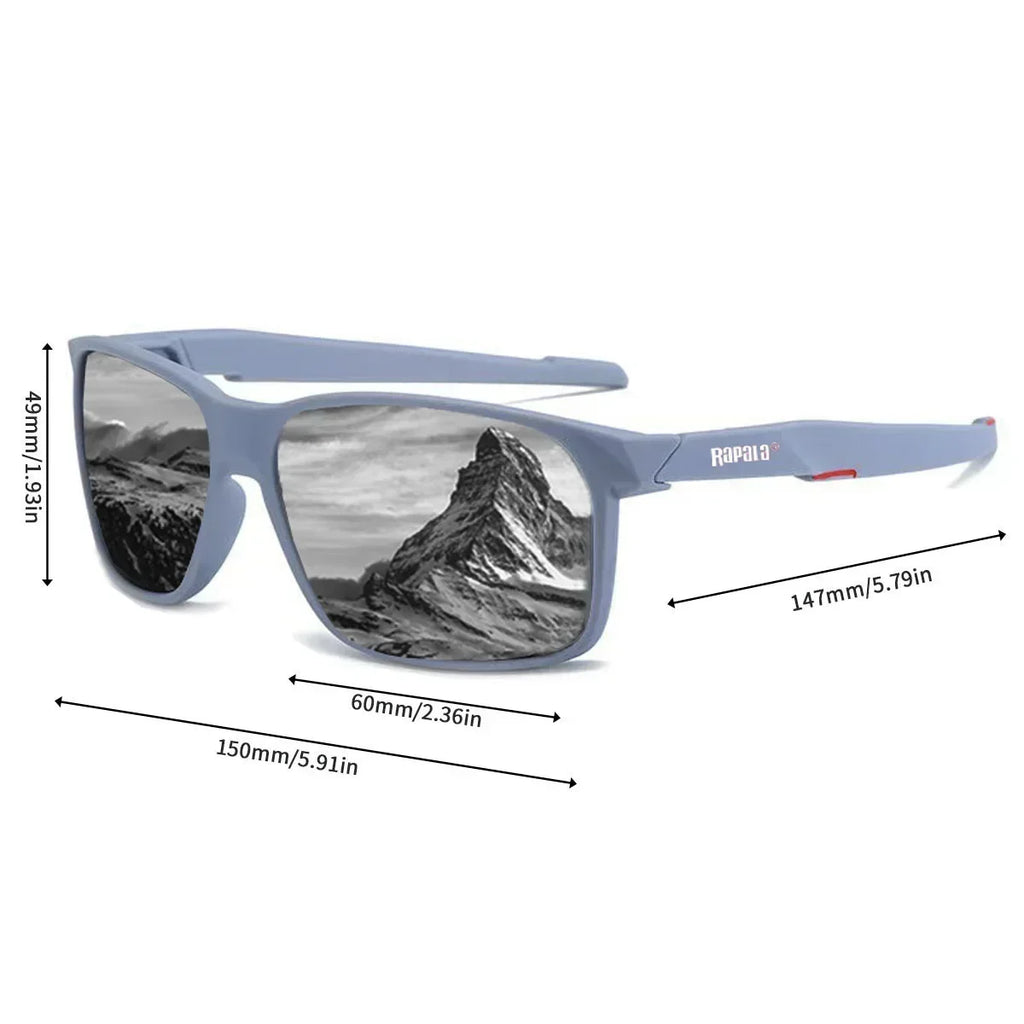 Rapala Fashional Polarized Sunglasses Outdoor Mountaineering Anti-ultraviolet Polarized Sunglasses Riding Fishing Sunglasses