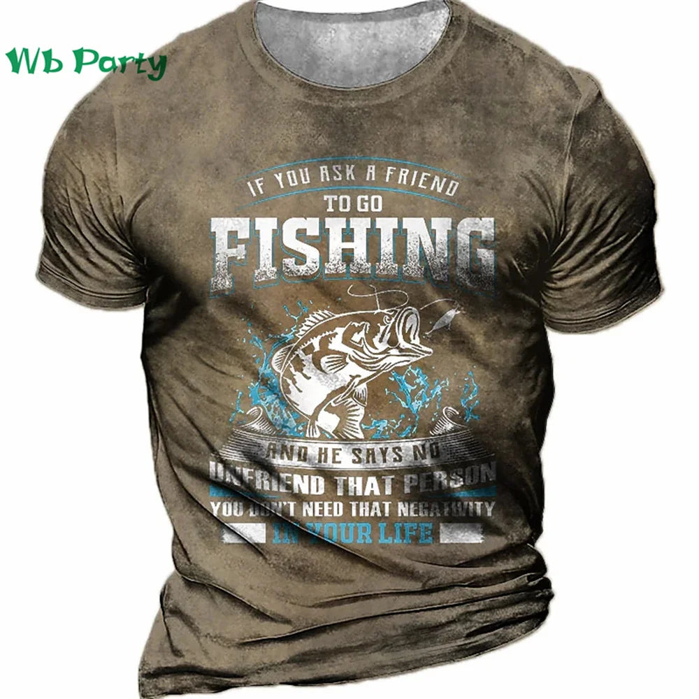 Fishing Shirt Summer Fishing T shirt Mens Clothing Men T-shirt Short Sleeve Tee Male T-shirt Men's Oversize T-shirt Clothes Tops