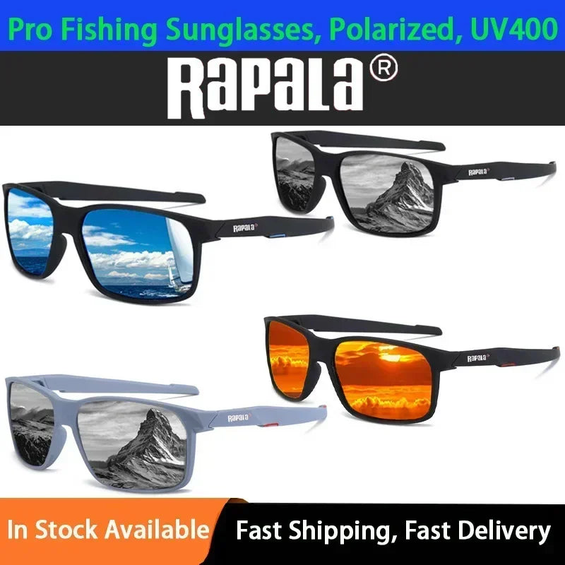 Rapala Fashional Polarized Sunglasses Outdoor Mountaineering Anti-ultraviolet Polarized Sunglasses Riding Fishing Sunglasses