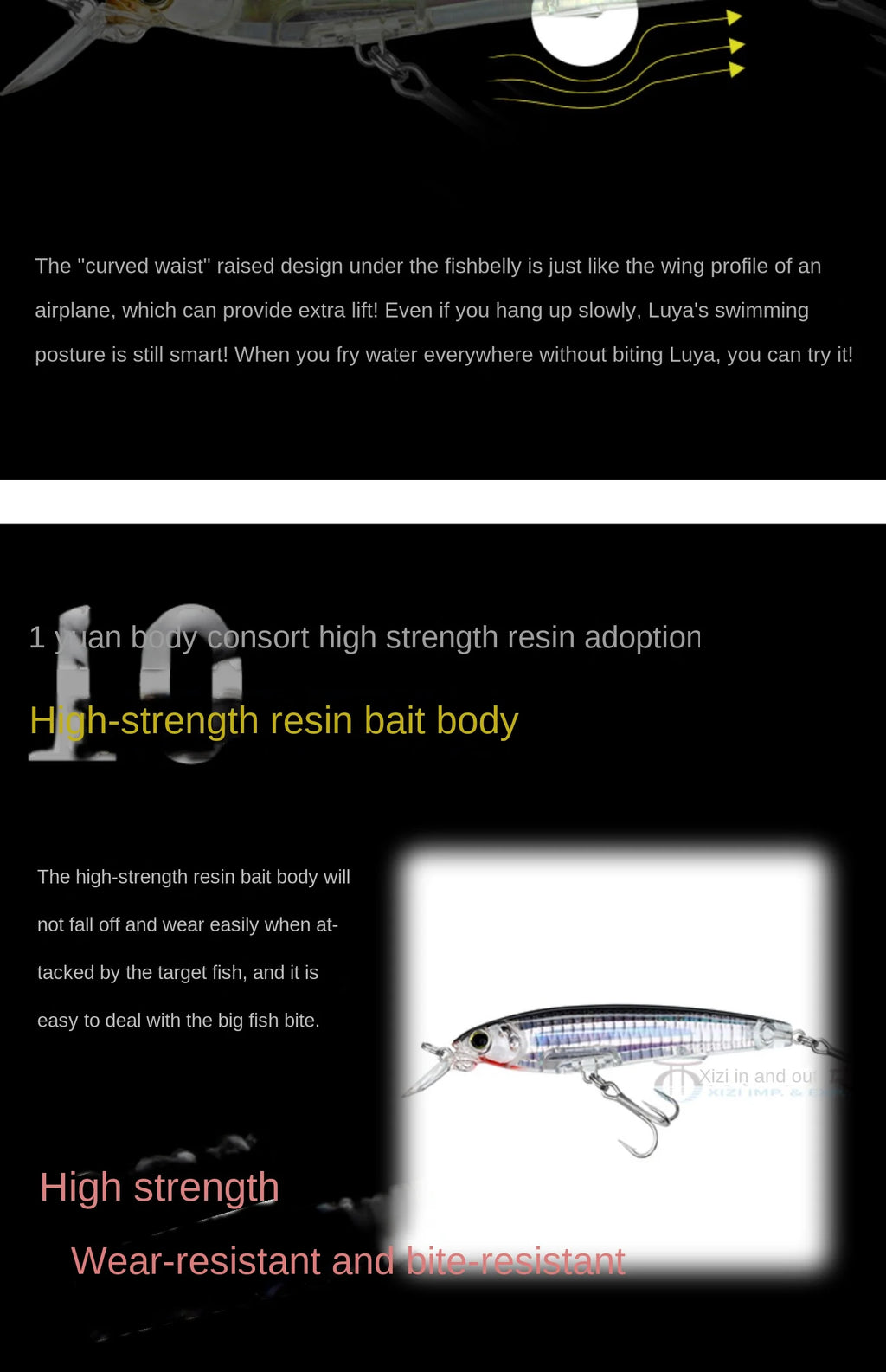 Japan YO-ZURI Minnow 3D Prism Refraction R1409 Bass Cocked Mouth Shallow Water Lure Hard Bait Lure