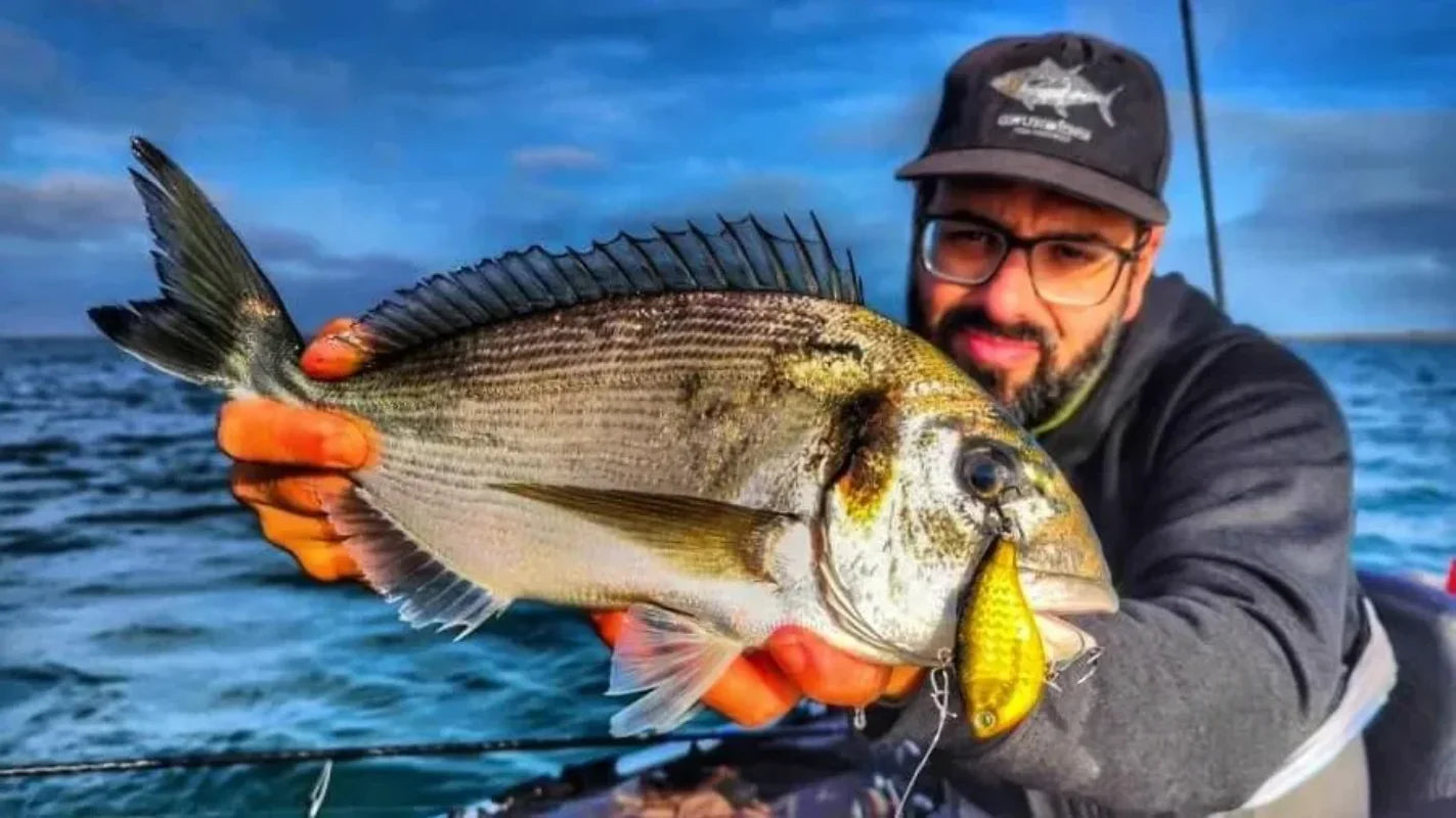 R1207 8.5g 17g YO-ZURI 3D Prism Freshwater Slow Sinking Luya Bait Perch Flipped Mouth Lure