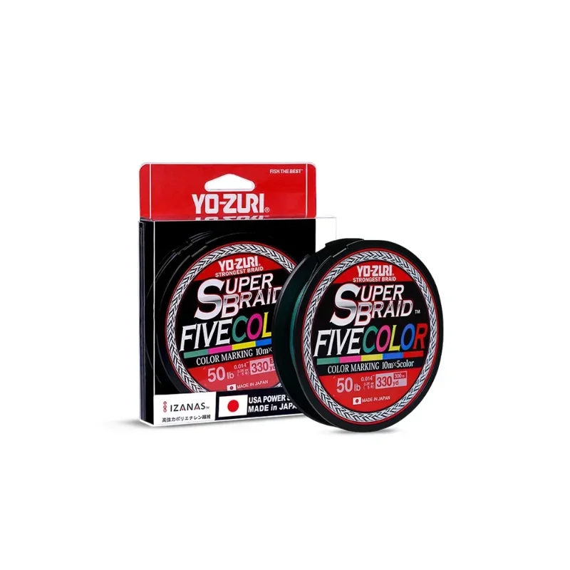 YO-ZURI PE Fishing Line Wear-resistant Anti-bite Luya Leading Main Line Sub-line Strong Tensile Force