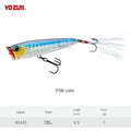 Japan YO-ZURI Surface Wave Climbing 3D Prism R1435 Luya Bass Cocked Mouth Pencil Sea Lure Bait