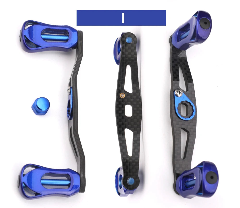 ROLLFISH Fishing Reel Handle Rocker Arm Carbon Fiber Light Weight 19-29g Ergonomic Design Multicolor Fishing Tools Accessories