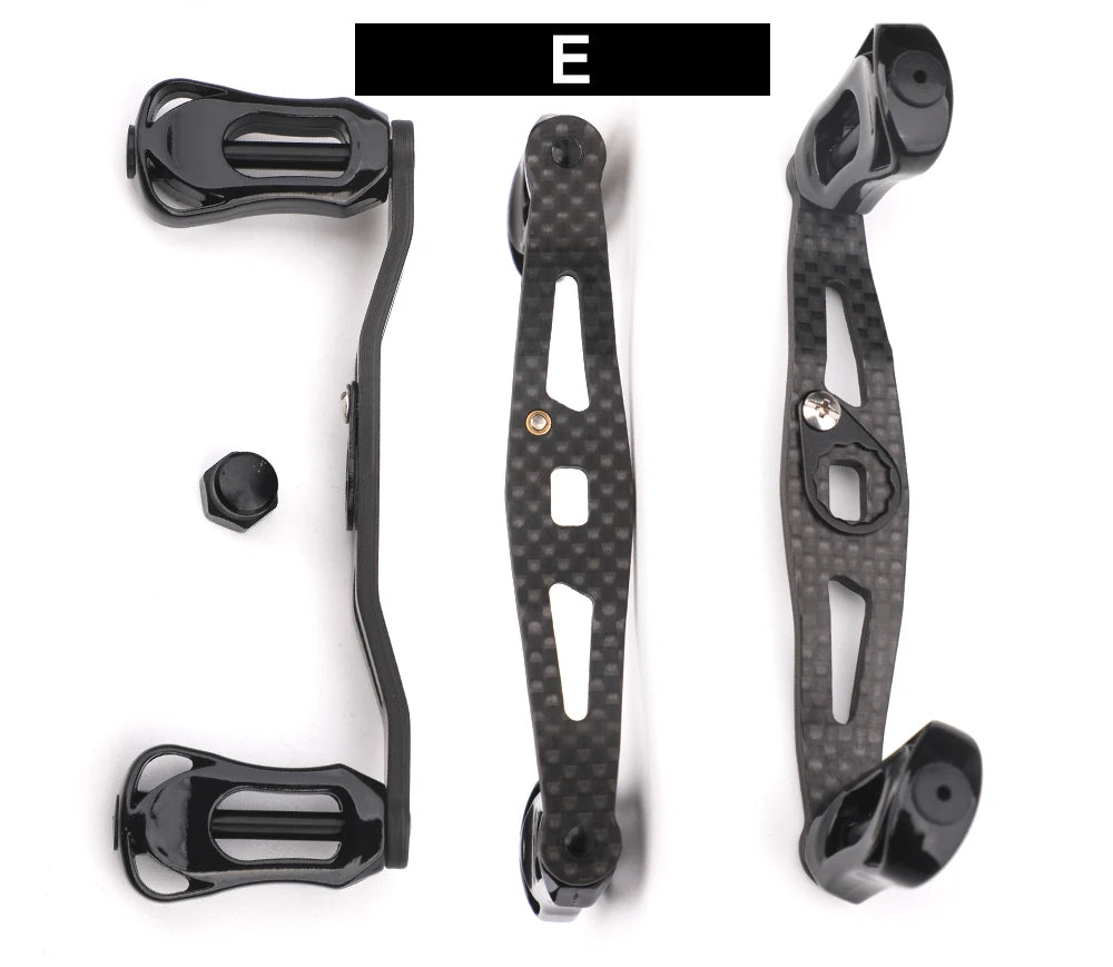 ROLLFISH Fishing Reel Handle Rocker Arm Carbon Fiber Light Weight 19-29g Ergonomic Design Multicolor Fishing Tools Accessories