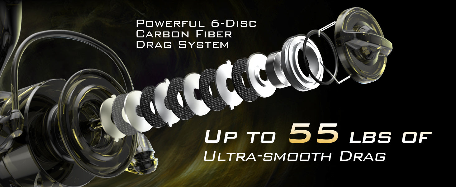 KastKing Kapstan Elite Saltwater Spinning Fishing Reel 25KG Max Drag IPX6 Waterproof Fishing Reels for Saltwater Fishing