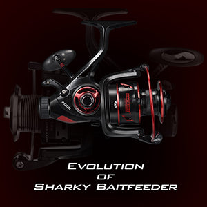 KastKing Sharky Baitfeeder III Spinning Fishing Reel Shielded Stainless Steel BB Carbon Fiber Drag for Live Liner Bait Action